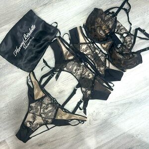 Honey Birdette Discontinued “ Yasmina” Set